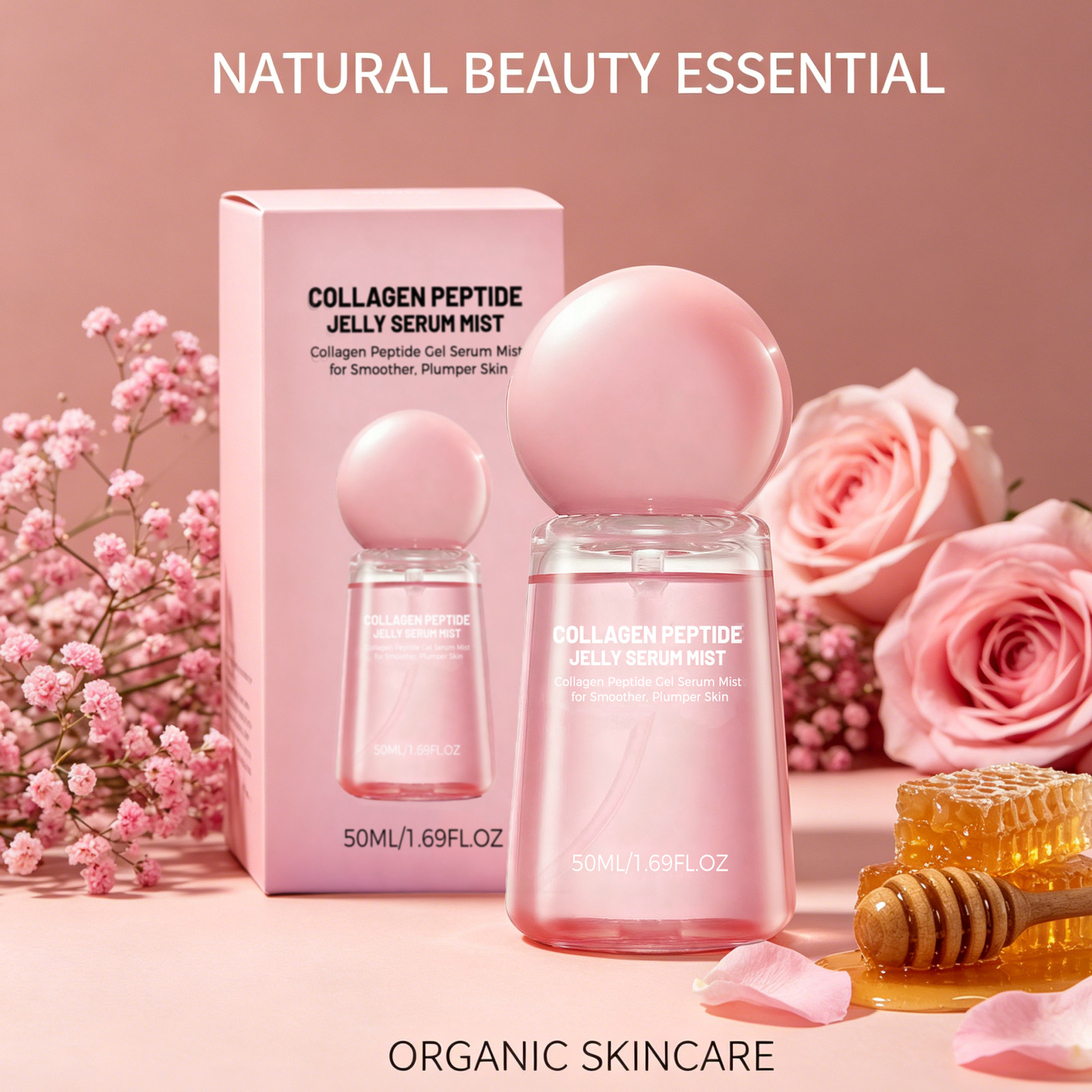 Peptide Complex Serum - Collagen Peptide Jelly Serum Mist Hydrating