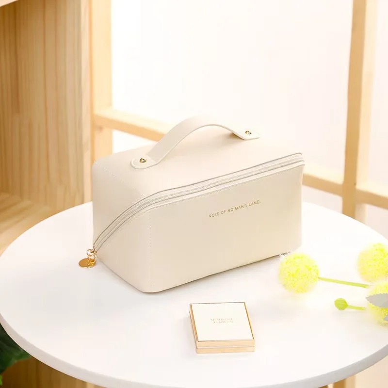 Luxury Skincare Containers - Makeup Organizer Female Toiletry Kit Bag