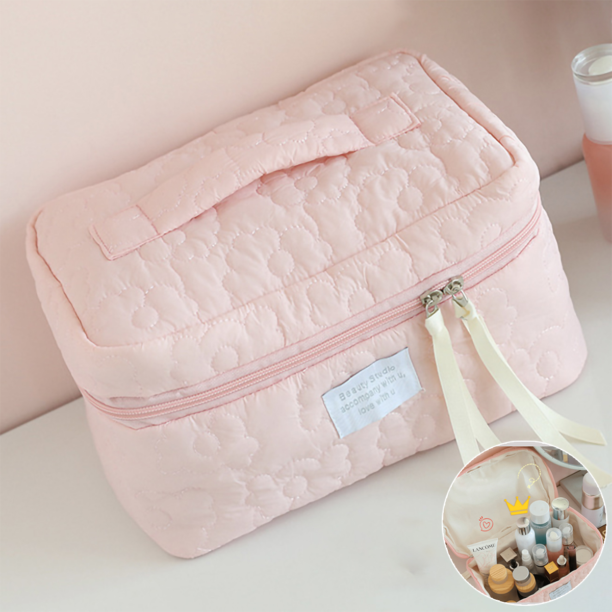 Luxury Skincare Packaging - Ins Style Candy Color Makeup Bag