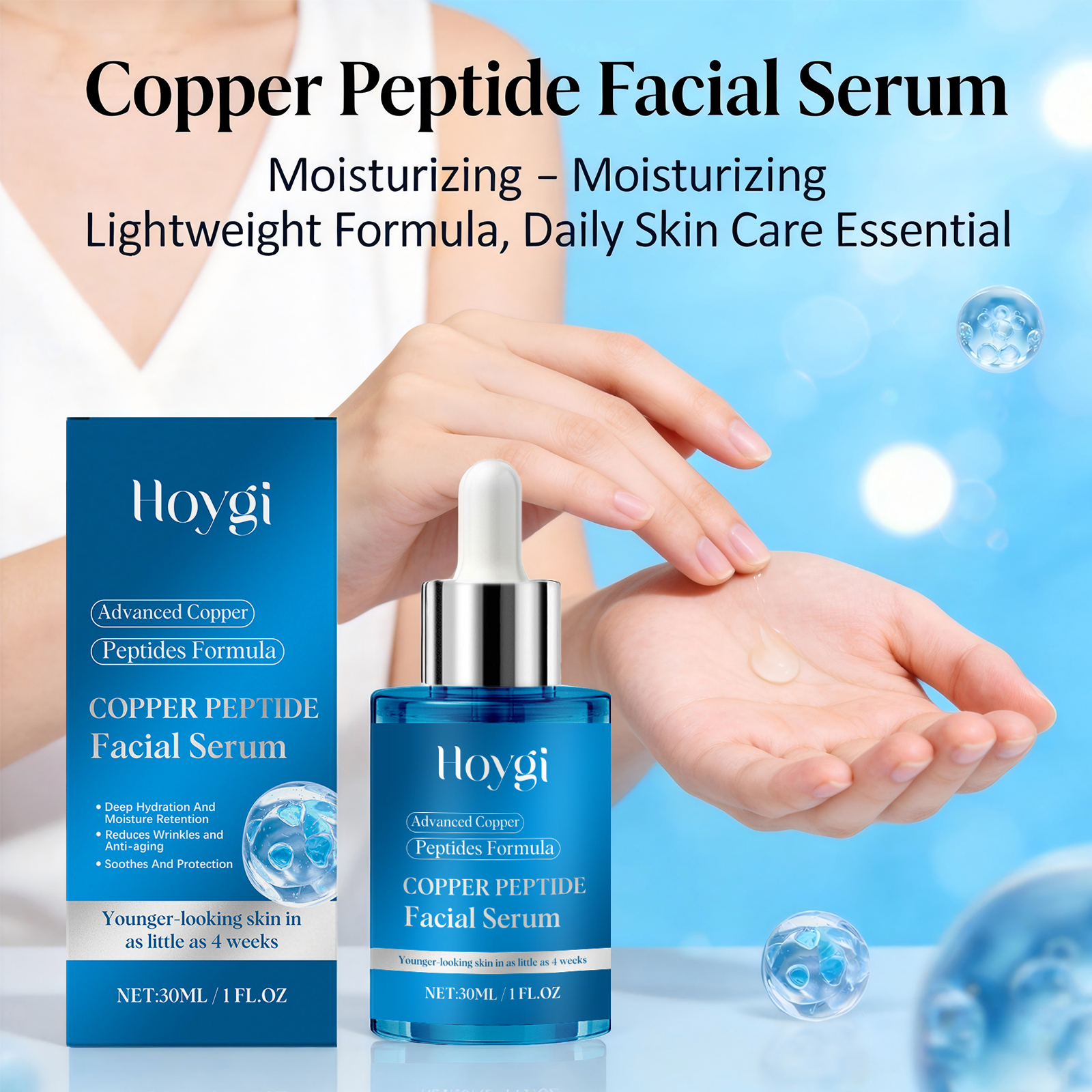 Peptide Complex Serum - Hoygi Copper Peptide Facial Serum 30ml