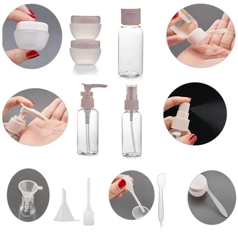 Luxury Skincare Containers - Luxury Travel Bottles Set 11in1 TSA