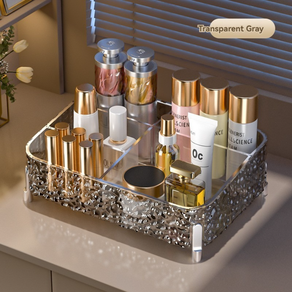 Luxury Skincare Samples - Light luxury desktop storage box, home
