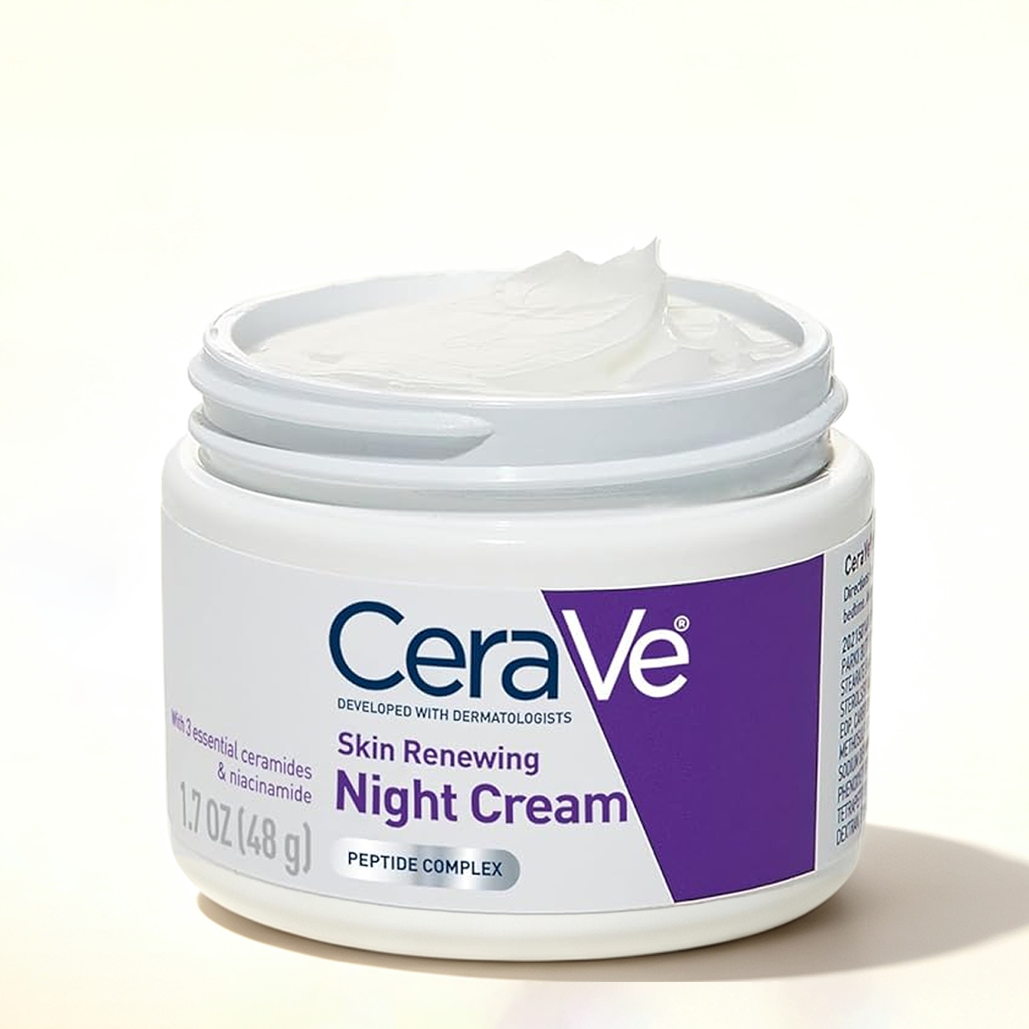 Ceramide Complex Cream - CeraVe Skin Renewing Night Cream, Peptide