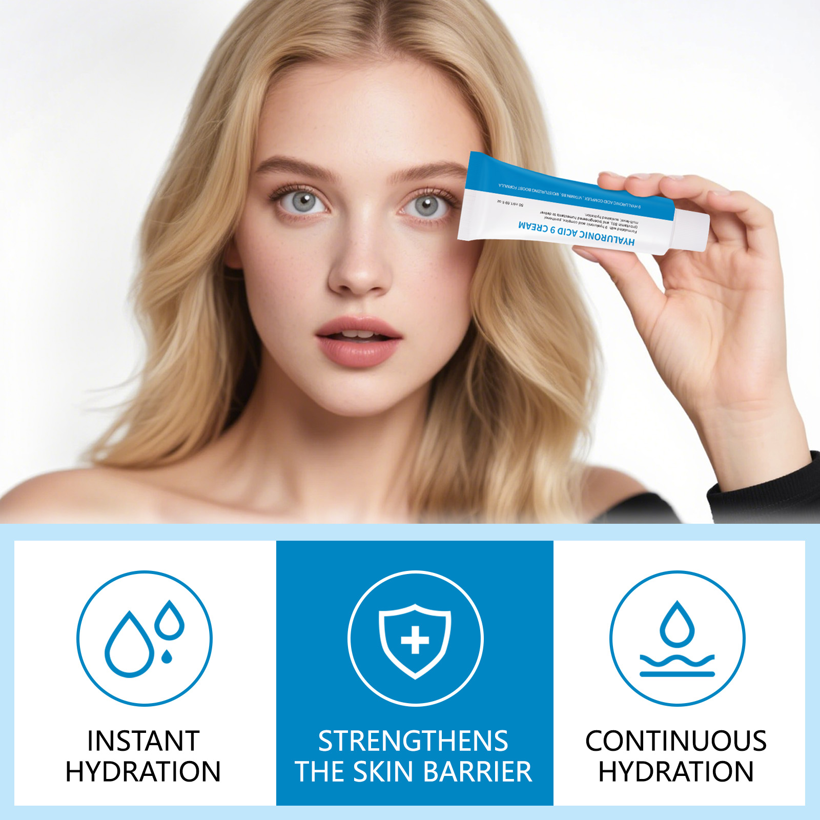Hyaluronic Acid 9 Complex Mois - đánh giá và giá Ceramide Complex Cream