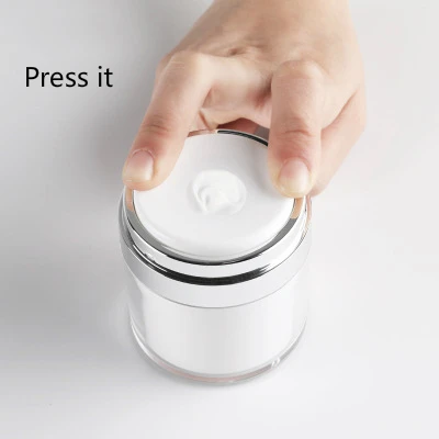 Airless Lotion Empty Acrylic C - đánh giá và giá Luxury Skincare Cream