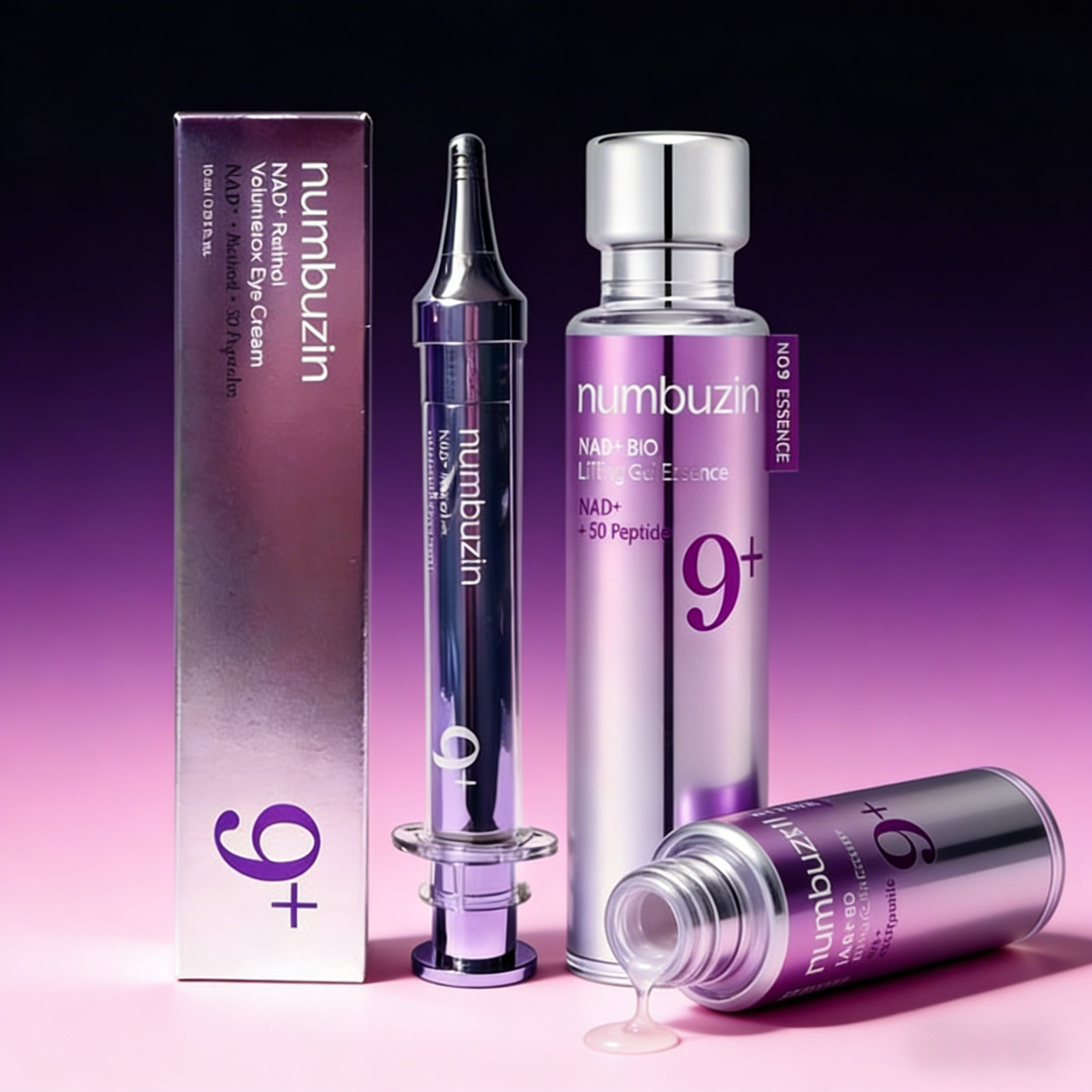 Numbuzin9+NAD+ Ultrasonic Seru - đánh giá và giá Peptide Complex Serum
