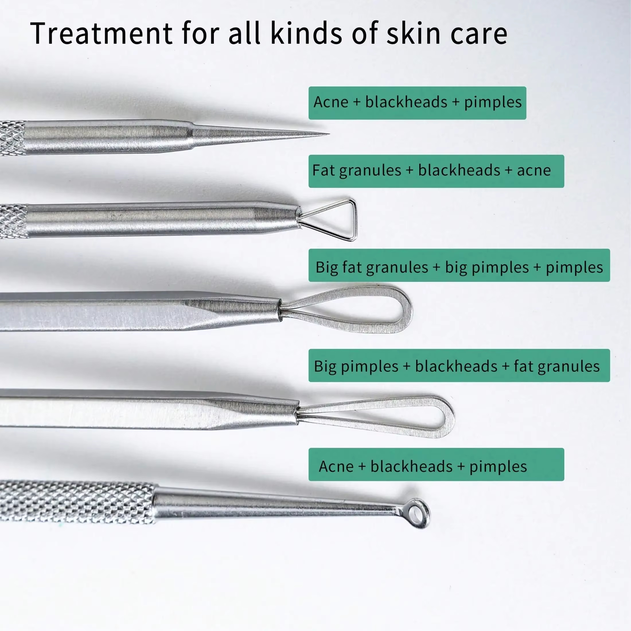 Stainless Steel Blackhead Remo - đánh giá và giá Luxury Skincare Acne