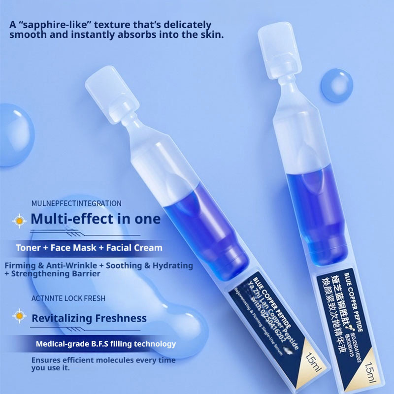 Ghk-Cu Peptides Serum Blue Cop - đánh giá và giá Peptide Complex Serum
