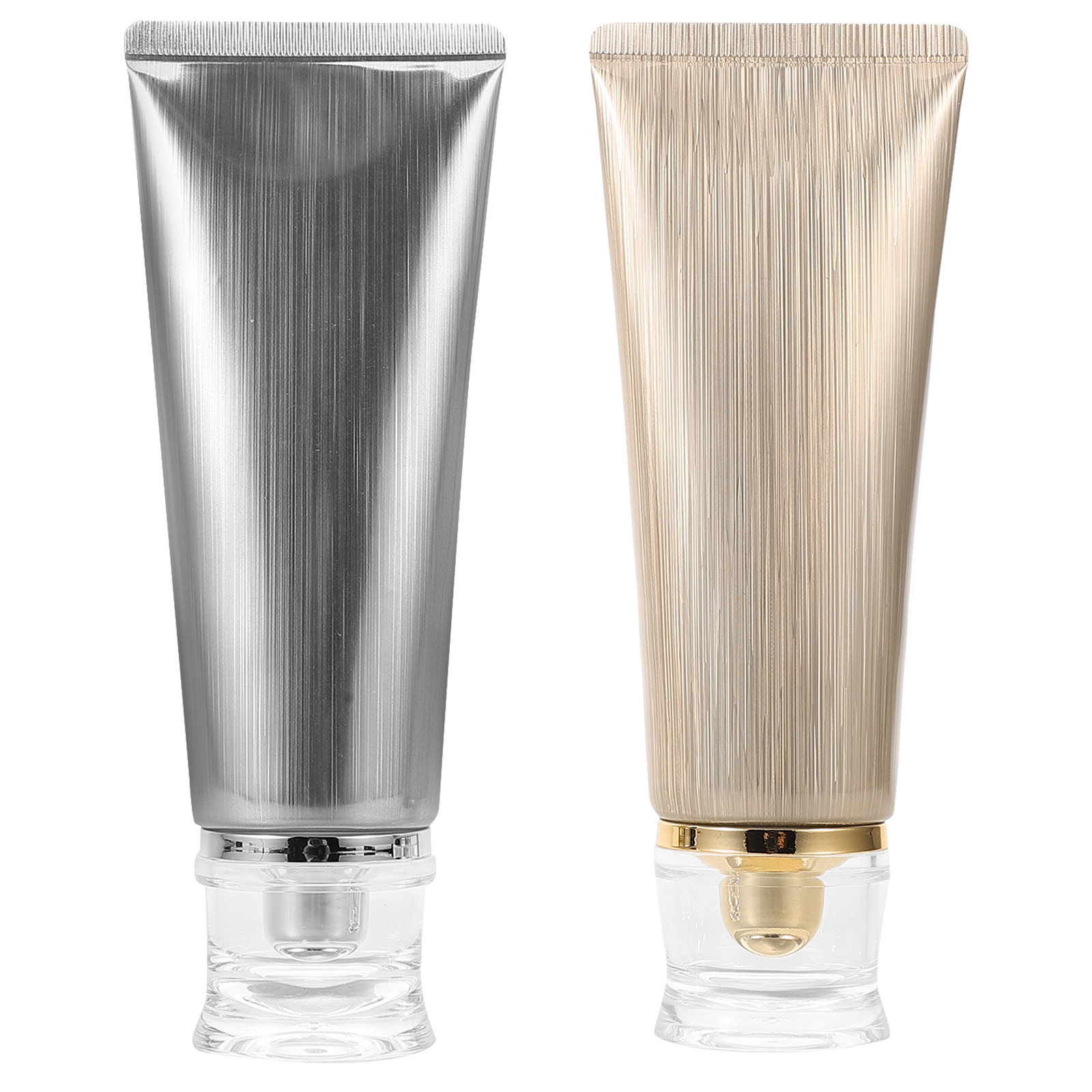 4Pcs Refillable Tubes Soft Squ - đánh giá và giá Luxury Gold Skincare