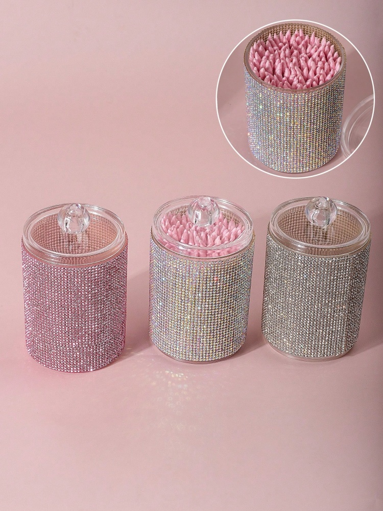 3 Colors Luxury Diamond-Studde - đánh giá và giá Luxury Skincare Containers