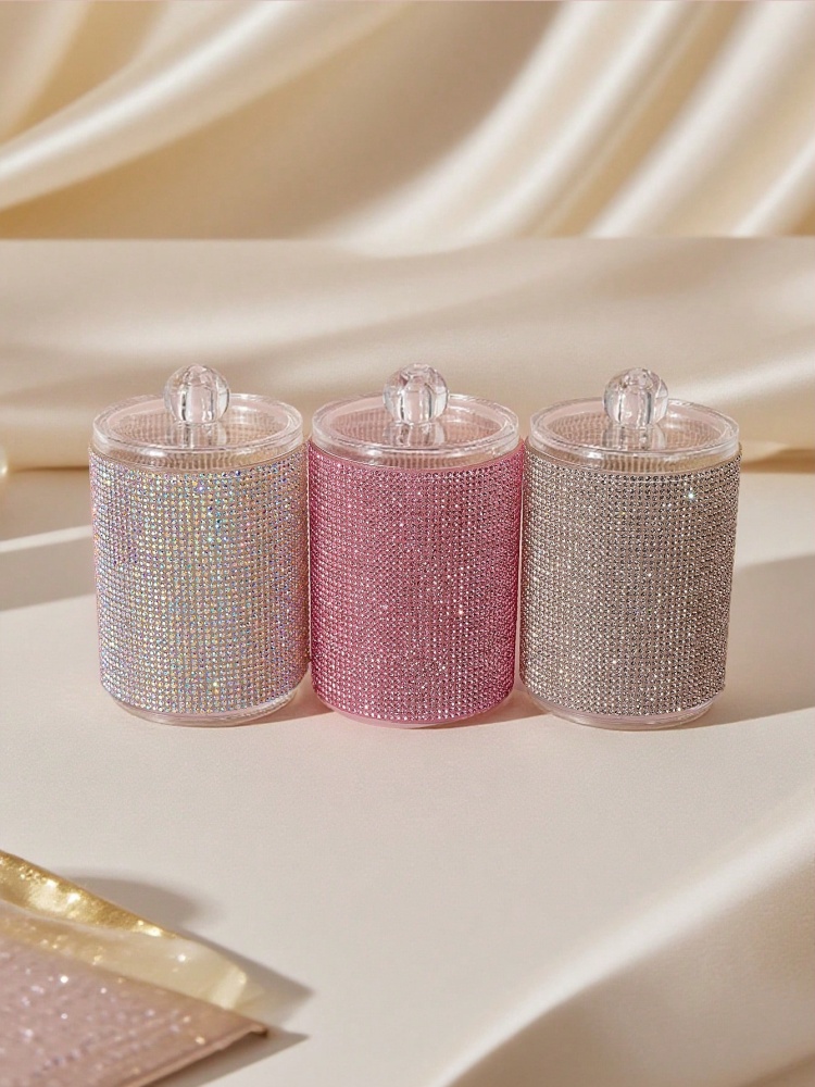 3 Colors Luxury Diamond-Studde - đánh giá và giá Luxury Skincare Containers