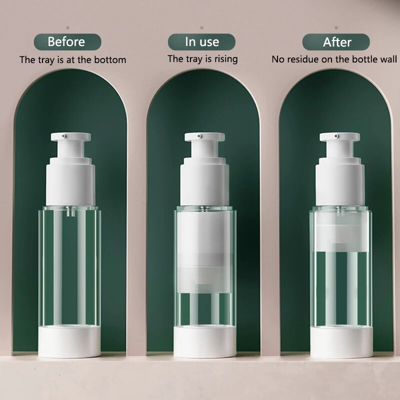 15/30/50/80/100ml Vacuum Sub B - đánh giá và giá Luxury Skincare Packaging