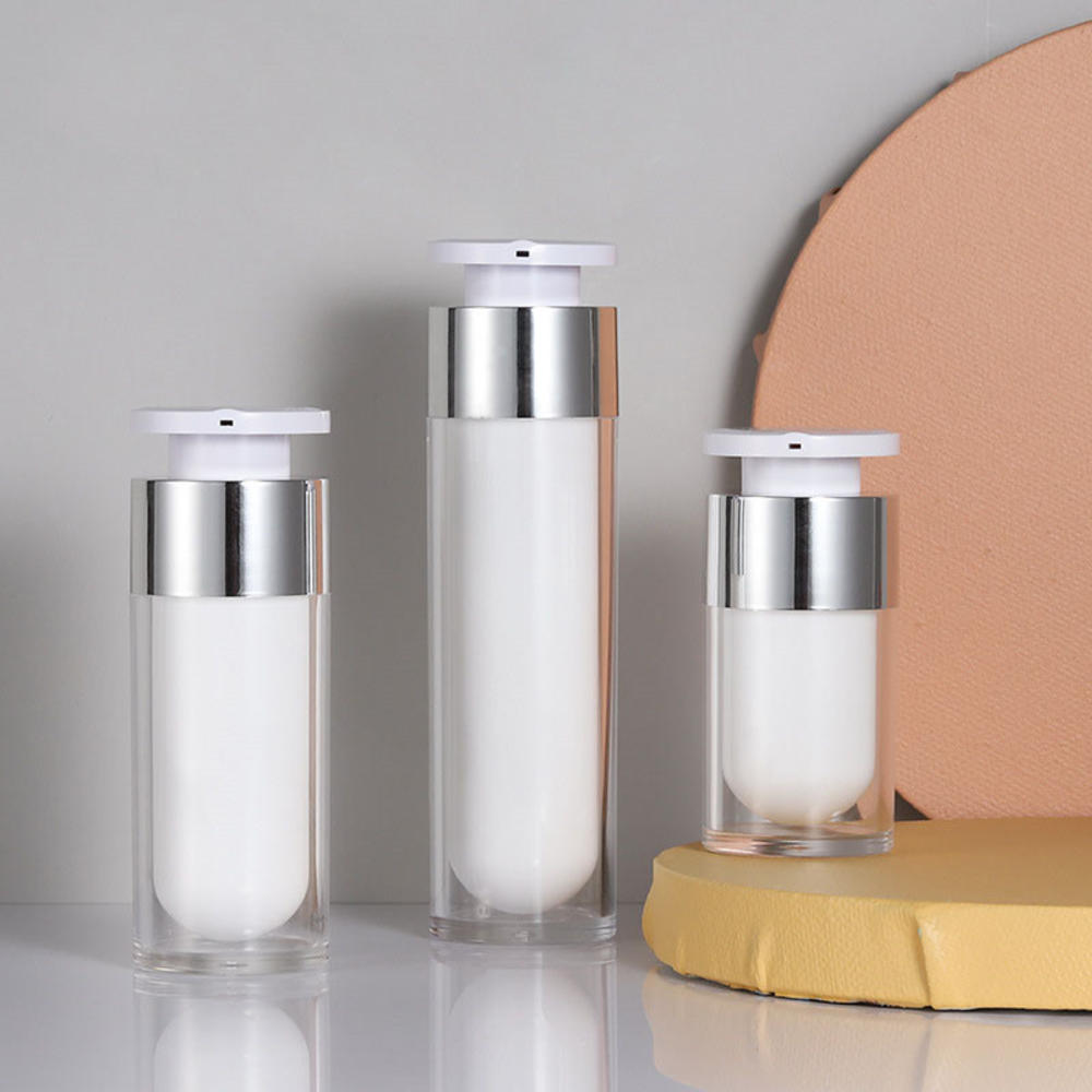 15/30/50ml Pearl White Acrylic - đánh giá và giá Luxury Skincare Packaging