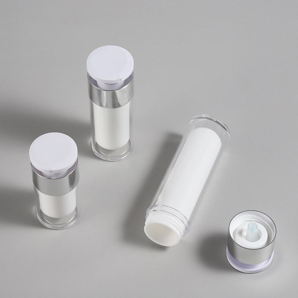 15/30/50ml Pearl White Acrylic - đánh giá và giá Luxury Skincare Packaging