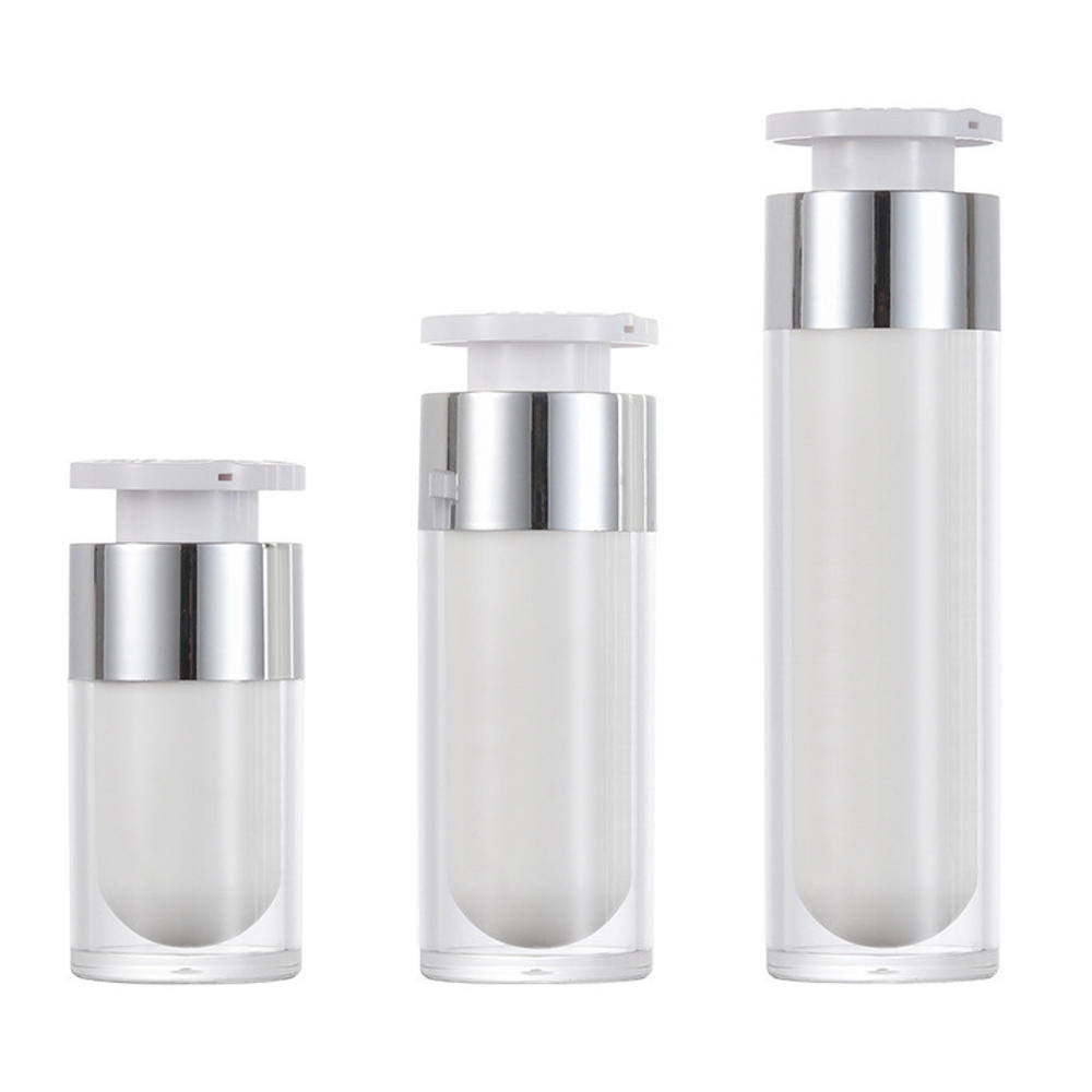 15/30/50ml Pearl White Acrylic - đánh giá và giá Luxury Skincare Packaging