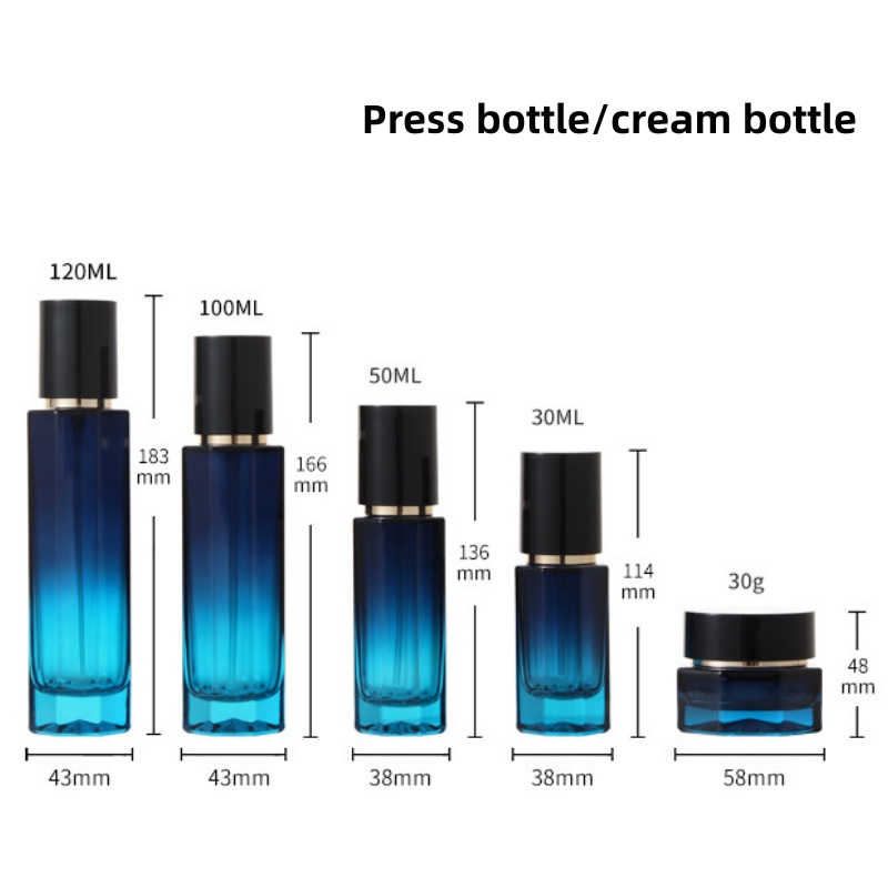 【Logo Custom】1Pcs Ocean Gradie - đánh giá và giá Luxury Skincare Packaging