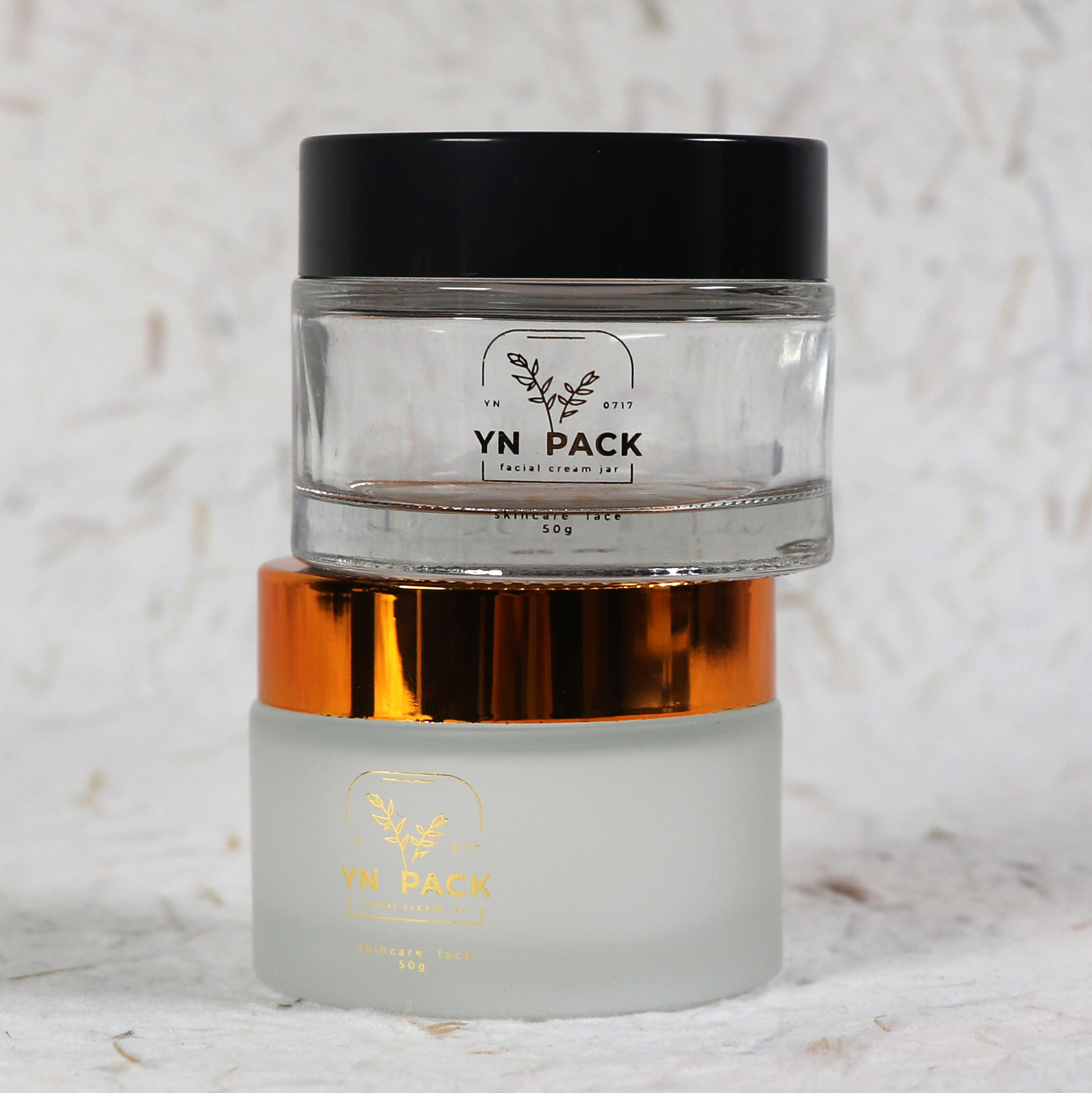 luxury glass jar Wholesa frost - đánh giá và giá Luxury Gold Skincare