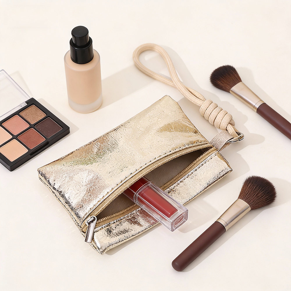 Airfriend Shiny Makeup Bag Sma - đánh giá và giá Luxury Skincare Samples