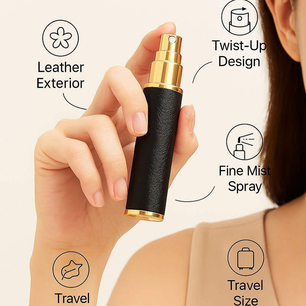 New 10ML Leather Luxury Perfum - đánh giá và giá Luxury Skincare Samples