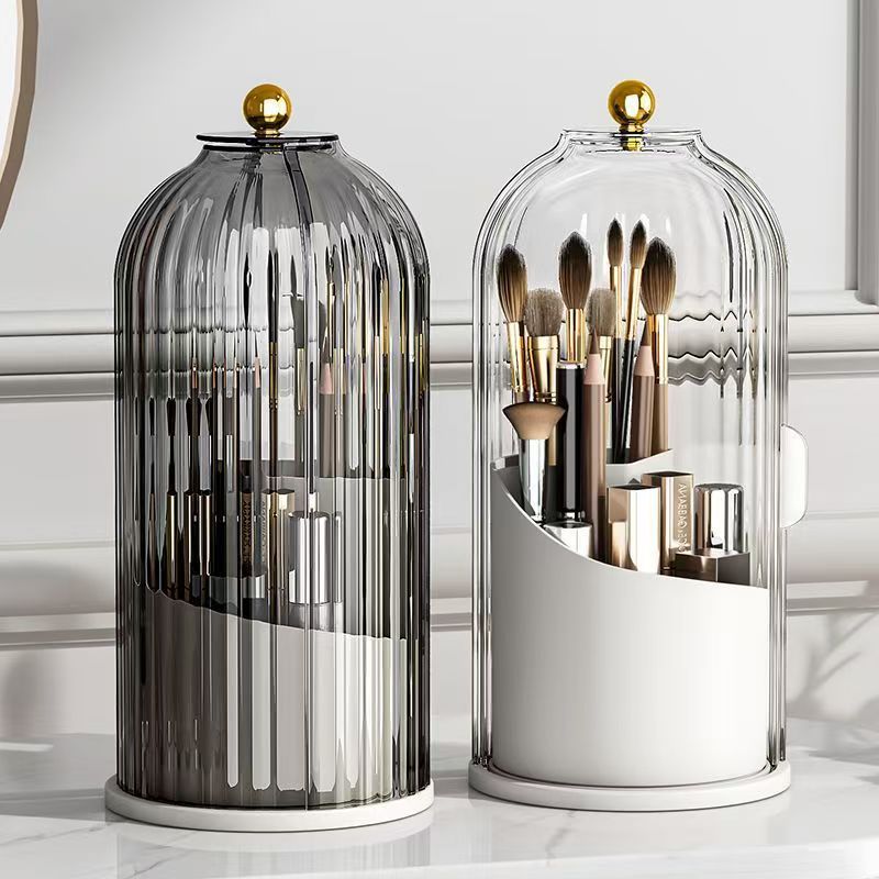 360° Rotating Makeup Brush Hol - đánh giá và giá Luxury Skincare Containers