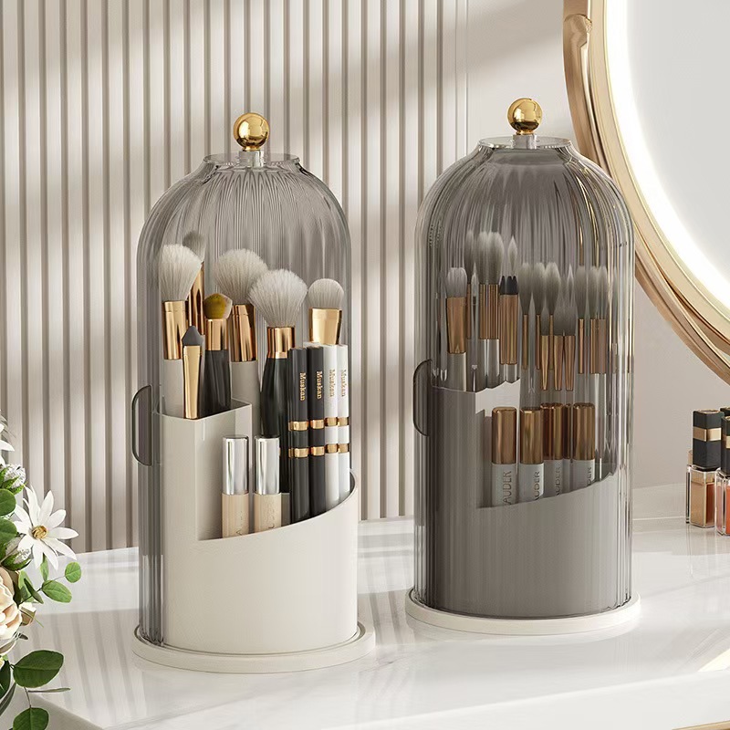 360° Rotating Makeup Brush Hol - đánh giá và giá Luxury Skincare Containers