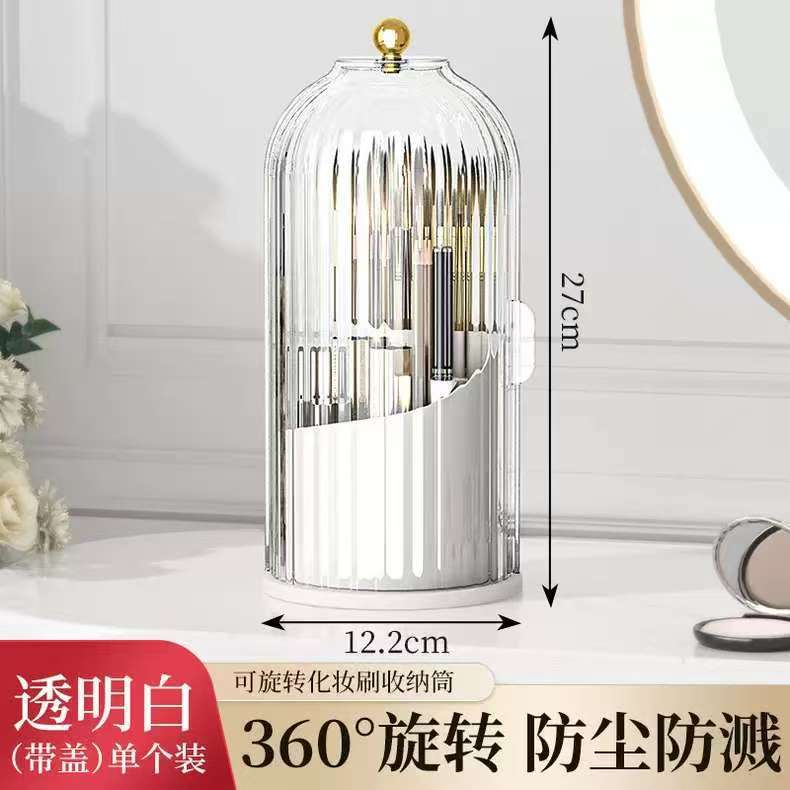 360° Rotating Makeup Brush Hol - đánh giá và giá Luxury Skincare Containers