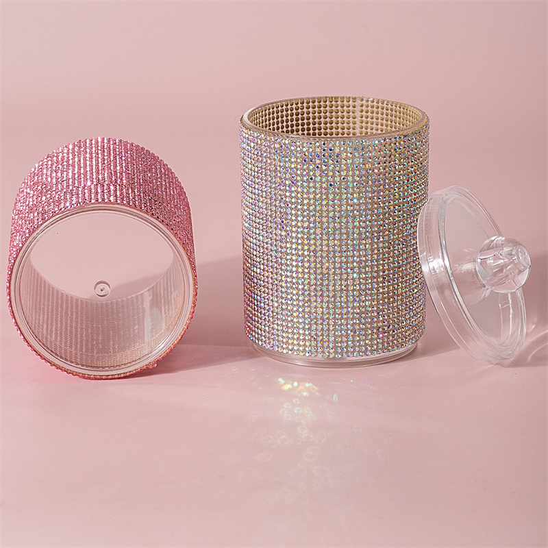 Luxury Diamond Cotton Swab Sto - đánh giá và giá Luxury Skincare Containers