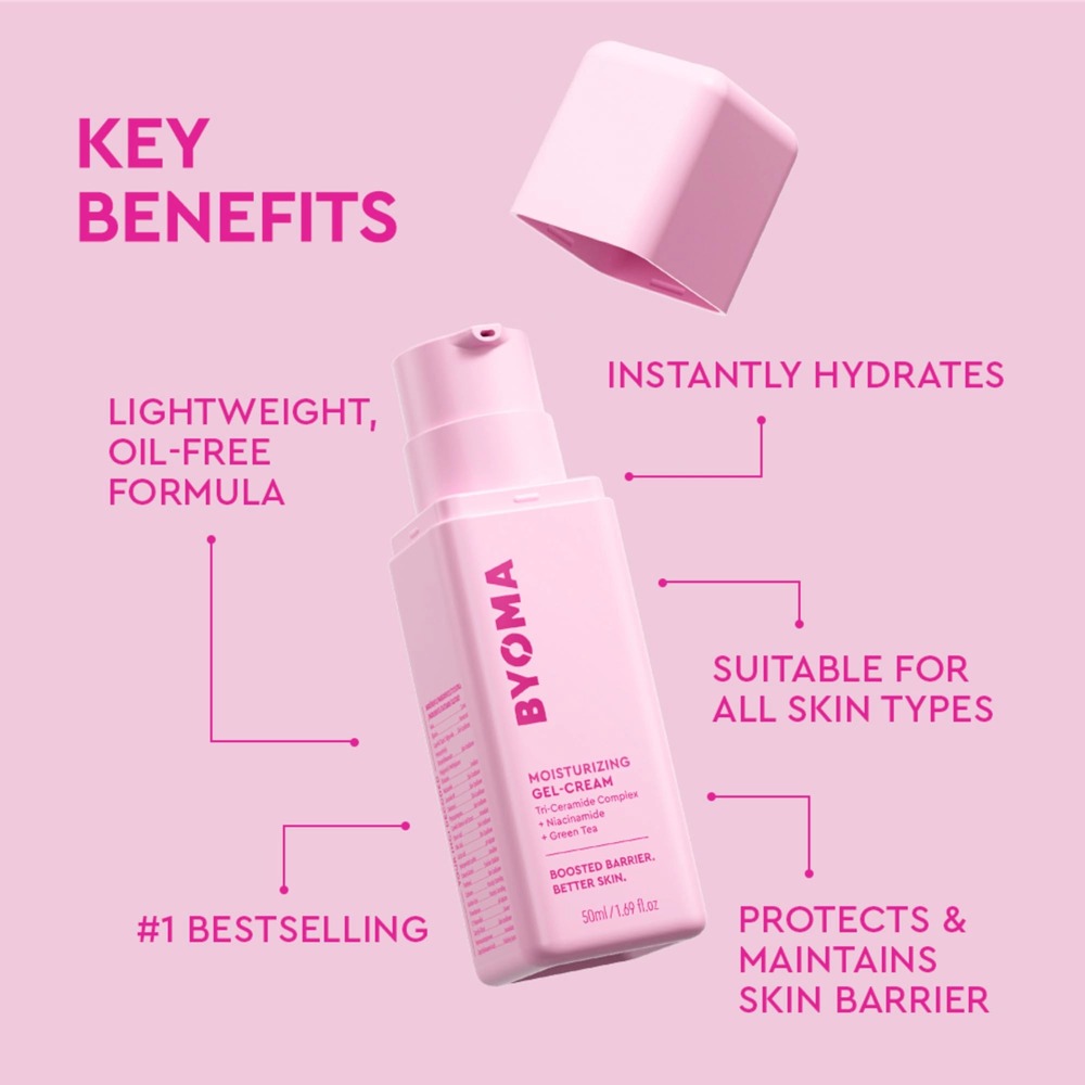 BYOMA Moisturizing Gel Cream T - đánh giá và giá Ceramide Complex Cream