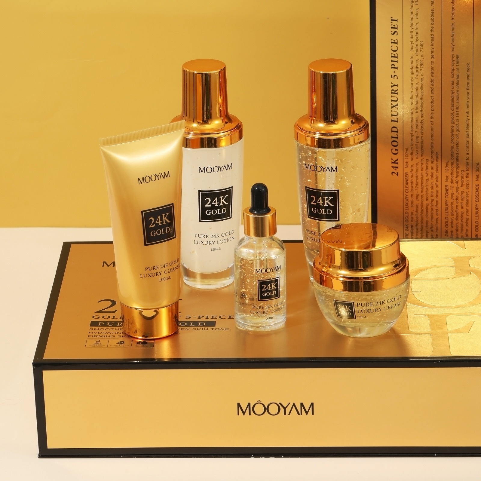 24K Gold LUXURY Moisturizin An - đánh giá và giá Luxury Gold Skincare