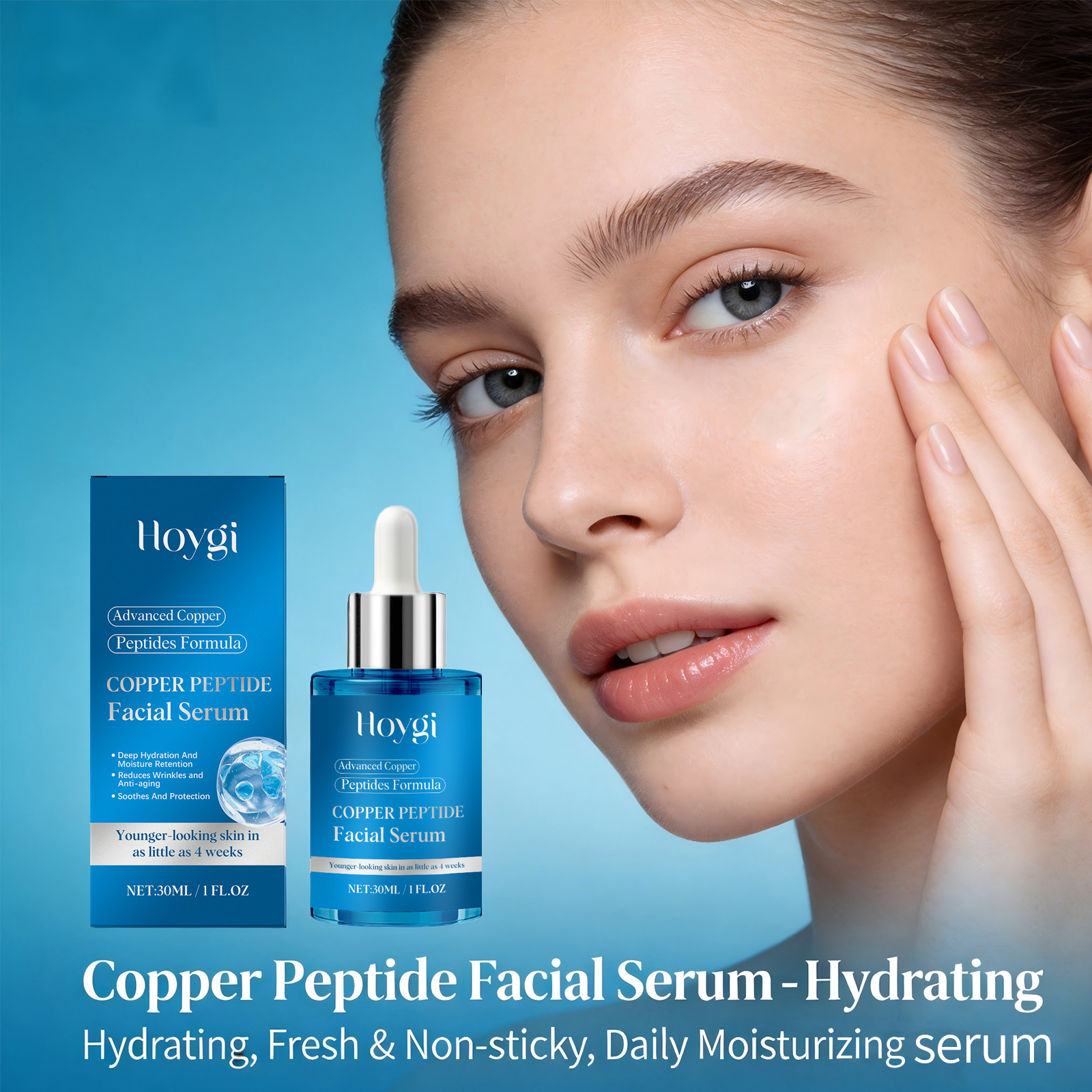 Hoygi Copper Peptide Facial Se - đánh giá và giá Peptide Complex Serum