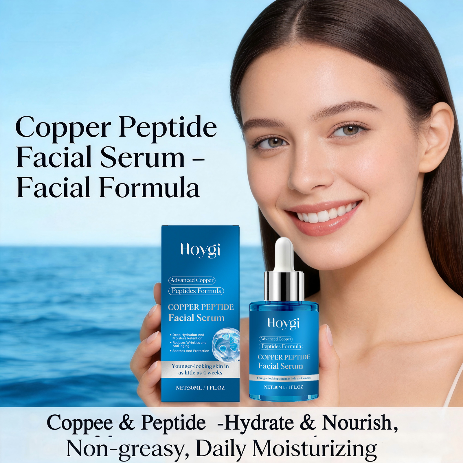 Hoygi Copper Peptide Facial Se - đánh giá và giá Peptide Complex Serum