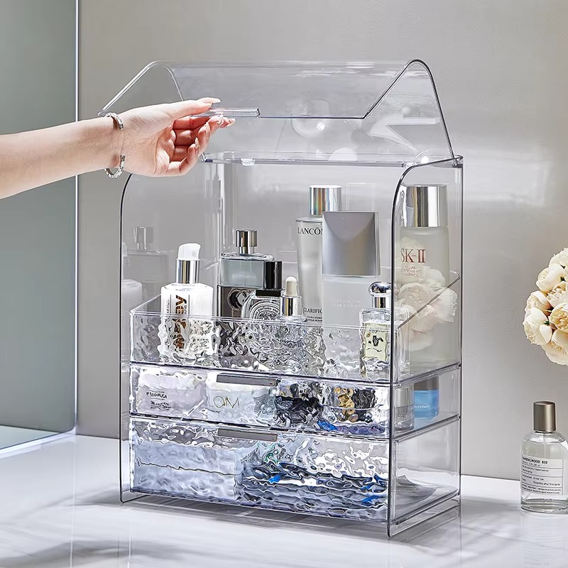 Luxurious Water Ripple Makeup  - đánh giá và giá Luxury Skincare Containers