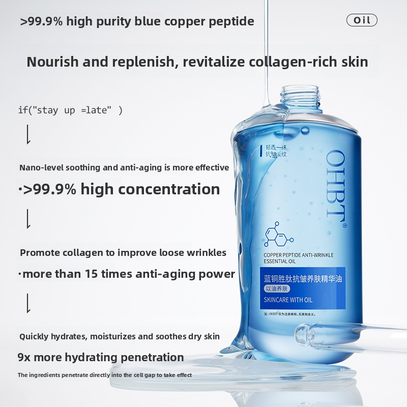 OHBT Copper Peptide Nicotinami - đánh giá và giá Peptide Complex Serum