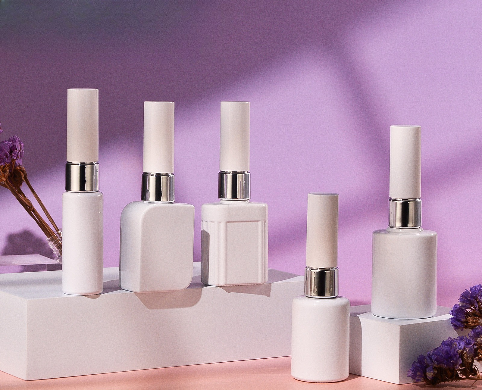 ‌8ml/10ml/15ml White Glass Emp - đánh giá và giá Luxury Skincare Samples