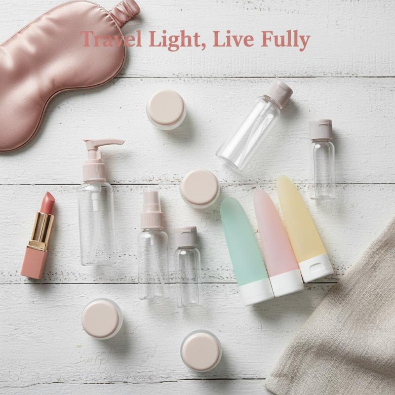 Luxury Travel Bottles Set 11in - đánh giá và giá Luxury Skincare Containers