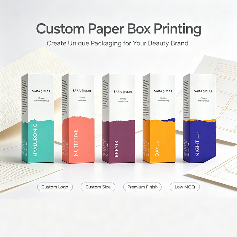 Custom Beauty Paper Box Printi - đánh giá và giá Luxury Skincare Event