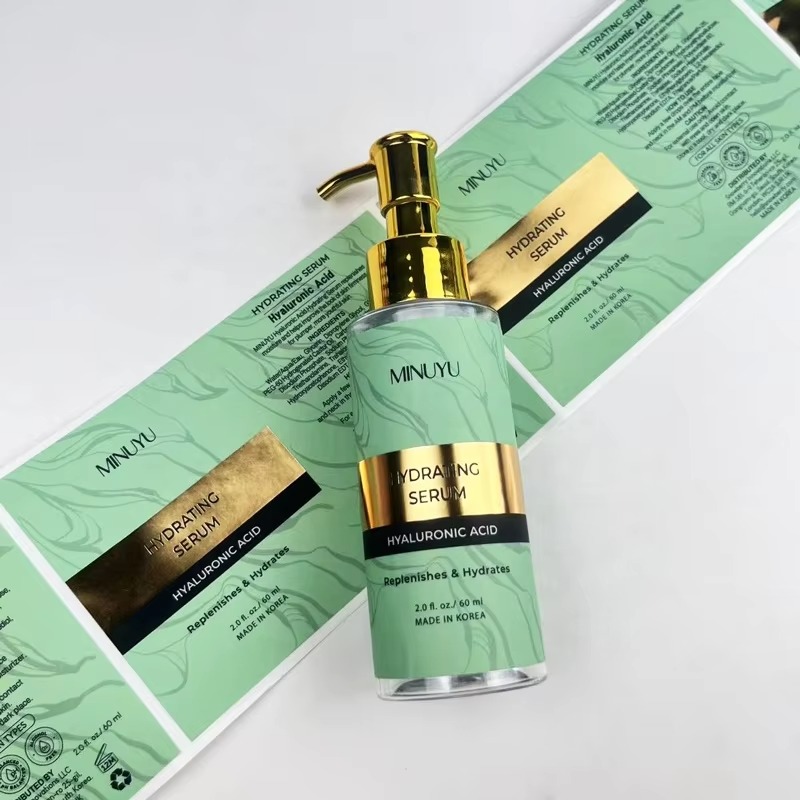 Custom Printed Biodegradable S - đánh giá và giá Luxury Gold Skincare