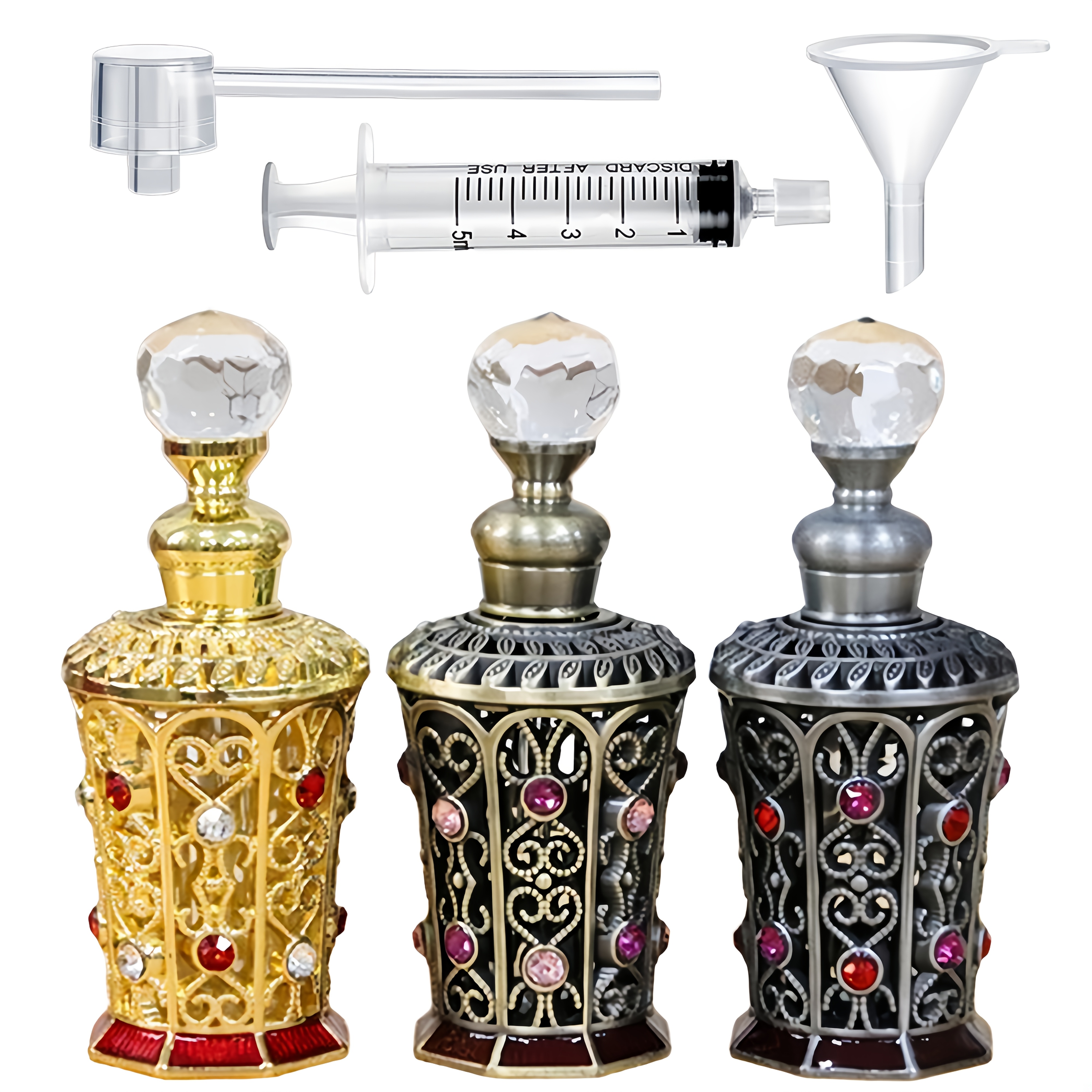 A Set of Vintage-Style Dispens - đánh giá và giá Luxury Skincare Containers